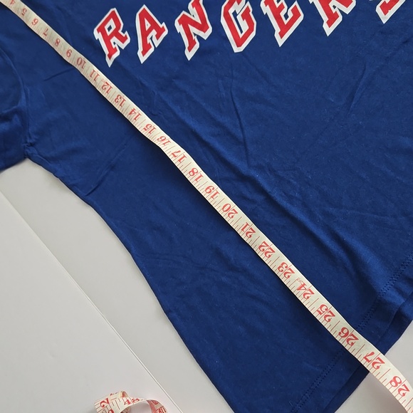 Lafreniere New York Rangers Fanatics Authentic Stack Name & Number V-Neck - Picture 5 of 7